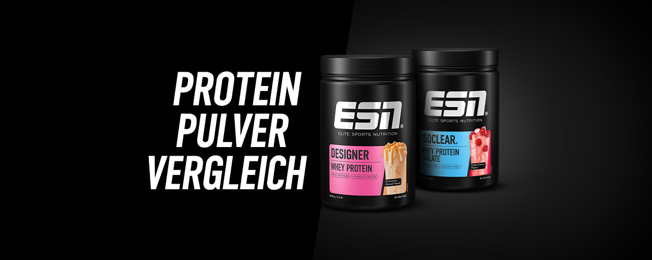 Proteinpulververgleich