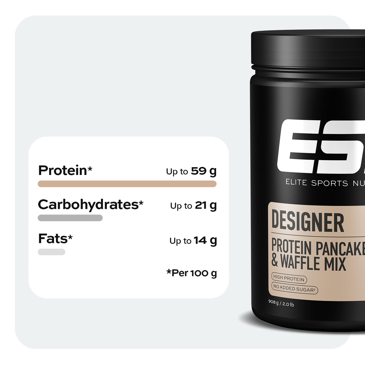 Protein Pancake Powder Quick preparation in 5 minutes ESN